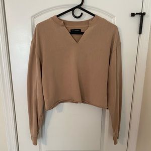 Pacsun cropped sweatshirt